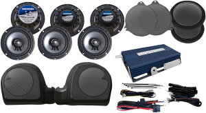 HOGTUNES zO`[Y SPEAKER 6 AMP FLHTK [4405-0406] Electra Glide Ultra Limited - 2014 2017 Road FLTRU 2016 Tri Classic FLHTCUTG Low-FLHTKL 2015 HARLEY-DAVIDSON n[[_rbh\ Xs[J[ dn