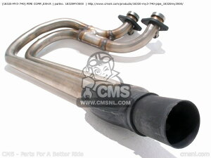 CMS V[GGX (18320MY3740) PIPE COMP.CEXH.R ST1100 2002 2 USA PANEUROPEAN 2000 Y AUSTRIA ENGLAND EUROPEAN DIRECT SALES ST1100A 2001 1 CANADA / ABS FRANCE ST1100P AUSTRALIA KPH MKH SPAIN HONDA z_ GL][XgpCv }t[