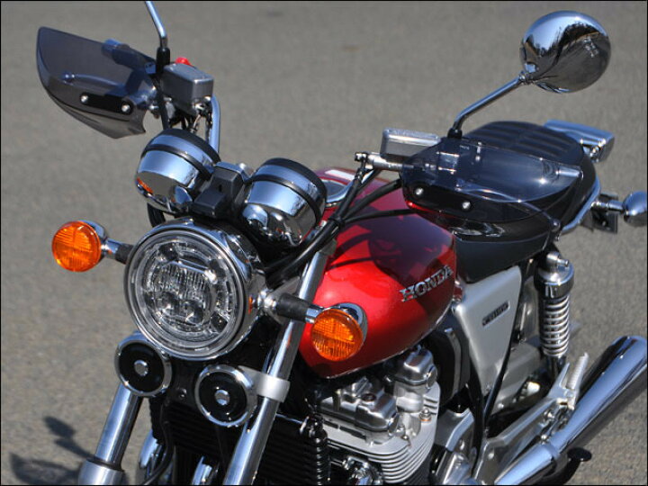 楽天市場 Chic Design シックデザイン ガイラガントレット スクリーンカラー クリア Cb1100 Rs Honda ホンダ ウェビック 楽天市場店
