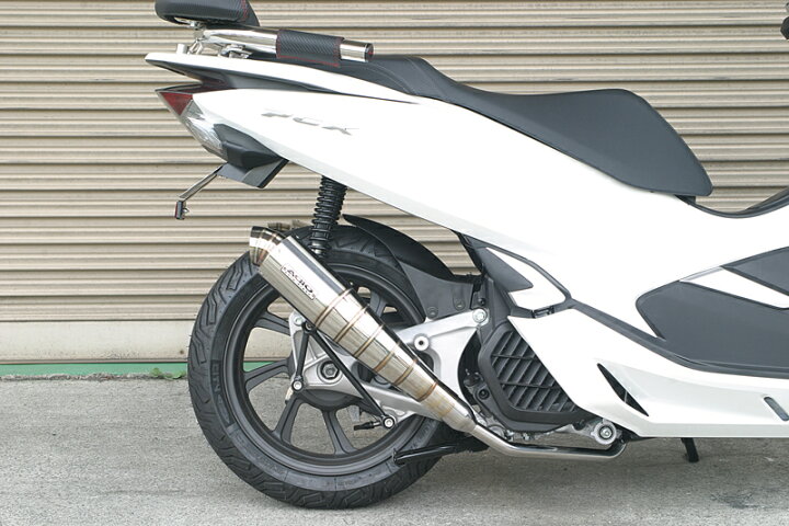 楽天市場】ADIO アディオ BB-SHOOT フルエキゾーストマフラー PCX125 