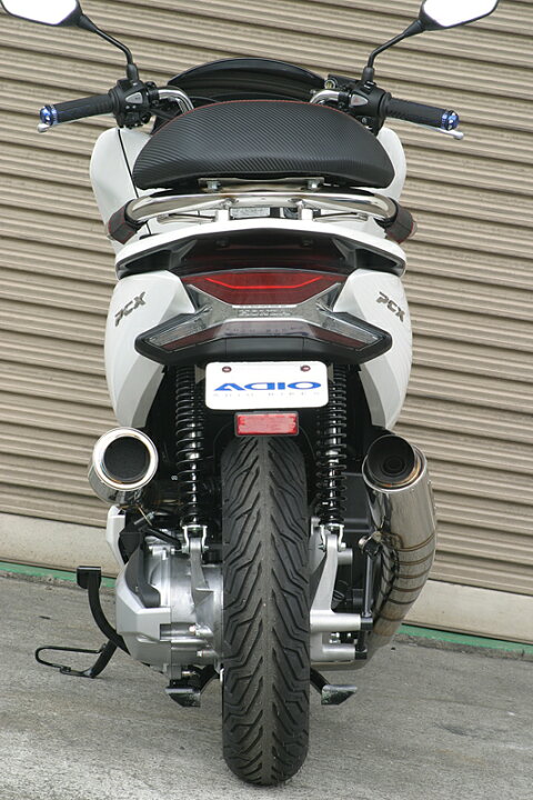 楽天市場】ADIO アディオ BB-SHOOT フルエキゾーストマフラー PCX125 