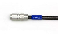 SWAGE-LINEスウェッジラインブレーキホースフロントホースキットサイズ:標準ホースカラー:ブラックスーパーカブC125