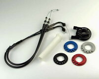 RobbyMotoEngineeringロビーモトエンジニアリングハイスロキット専用スロットルケーブル付きカラー:シルバータイプ:スタンダードGSX-R1000(17-18)