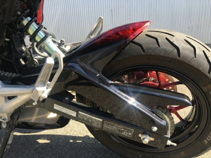 楽天市場】M-DESIGN エムデザイン リアフェンダー グロム HONDA ホンダ 