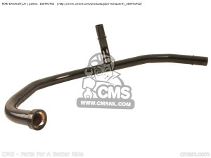 CMS シーエムエス PIPE-EXHAUST,LH EX400A2 GPZ400S 1988 SWEDEN EX500D11 NINJA 500R 2004 USA CALIFORNIA CANADA EX500D6F 2006 KAWASAKI カワサキ エキゾーストパイプ マフラー