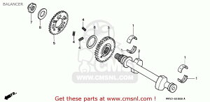 CMS V[GGX (13410-MY5-601) SHAFT COMP.CBALAN CB500 1994 R / KPH AUSTRIA ENGLAND MPH FRANCE GERMANY 27P 50P ITALY SPAIN SWITZERLAND 1996 T NORTHERN EUROPE PORTUGAL 1997 V 34P 1998 W HONDA z_ ̑GWp[cIvV