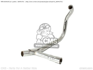 CMS シーエムエス PIPE-EXHAUST,LH EN500C10 VULCAN500 LTD 2005 USA CALIFORNIA CANADA EN500C6F 2006 EN500C7F 2007 EN500C8 2003 KAWASAKI カワサキ エキゾーストパイプ マフラー