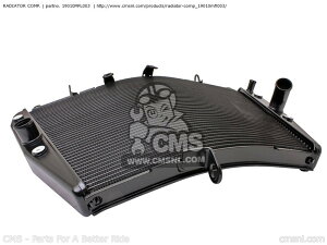 CMS シーエムエス RADIATOR COMP. CBR1000RA 9 AUSTRALIA / ABS BRAZIL ENGLAND TYPE 3 MME EUROPEAN DIRECT SALES 2 TRI FRANCE CMF HRC MKH A 5 4 KOREA B REP EURO TYPE4 FIREBLADE SPC HONDA ホンダ ラジエーター 冷却関連 エンジン