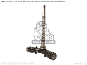 CMS V[GGX STEM SUB ASSYCSTR SH300 2007 7 FRANCE / CMF 2F 2008 8 ENGLAND MKH EUROPEAN DIRECT SALES 3ED 2009 9 TBX 2010 A 2011 B SH300A ABS 2E SH300A9 SH300AA SH300AB SH300AR SPC SH300ARA SH300R SH300R9 HONDA z_ nh