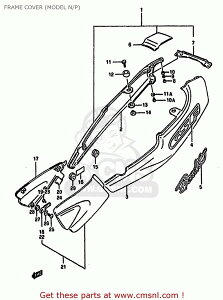 CMS V[GGX (47100-10D01) COVER ASSYCFRAME (BLACK) GSF400 1991 M E02 E04 E16 E21 E22 E24 E25 E34 E53 1992 N E30 1993 P SUZUKI XYL V[gJEEe[JE JE֘A O