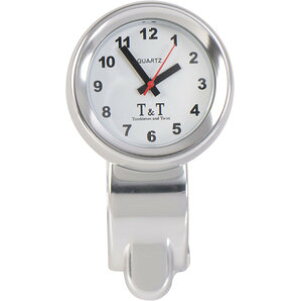 T&T eB[AheB[ STEERING HEAD CLOCK BULLETC WITH BRACKET oCNpv