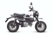 SP武川SPタケガワフルエキゾーストマフラーRSスポーツマフラープロテクターカラー:クロムメッキモンキー125
