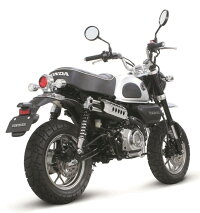 SP武川SPタケガワフルエキゾーストマフラーRSスポーツマフラープロテクターカラー:クロムメッキモンキー125