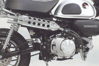 SP武川SPタケガワフルエキゾーストマフラーRSスポーツマフラープロテクターカラー:クロムメッキモンキー125