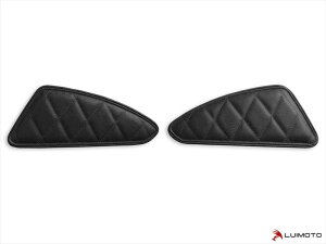 LUIMOTO ルイモト タンクリーフ Diamond (ダイアモンド) Z900RS CAFE KAWASAKI カワサキ ニーグリップパッド タンク関連 外装 カラー:ビンテージブラック、TEC-GRIP