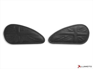 LUIMOTO ���C���g �^���N���[�t Union Jack (���j�I���W���b�N) SCRAMBLER THRUXTON BONNEVILLET100 BONNEVILLE TRIUMPH �g���C�A���t �j�[�O���b�v�p�b�h �^���N�֘A �O�� �J���[�F�r���e�[�W�u���b�N�ATEC-GRIP