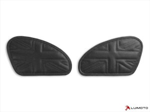 LUIMOTO ���C���g �^���N���[�t Union Jack (���j�I���W���b�N) BONNEVILLE T100 T120 SCRAMBLER 1200 THRUXTON TRIUMPH �g���C�A���t �j�[�O���b�v�p�b�h �^���N�֘A �O�� �J���[�F�r���e�[�W�u���b�N�ATEC-GRIP