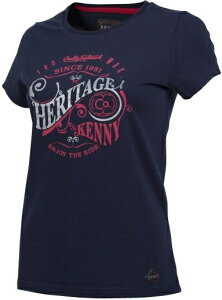 KENNY RACING ケニーレーシング 【K】 女性用Tシャツ HERITAGE T-SHIRT Tシャツ アパレル