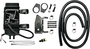 JAGG OIL COOLERS ジョッグオイルクーラーズ オイルクーラーキット VER FAN 【OIL COOLER KIT FAN】 XV1600A Road Star 1999 - 2014 XV1700A XV1700PC Warrior XV1900C Raider YAMAHA ヤマハ オイルクーラー 冷却関連 エンジン