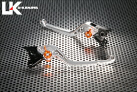 U-KANAYA ユーカナヤ スタンダードタイプ アルミビレットレバーセット 1290 SUPER ADVENTURE KTM KTM レバーカラー：シルバー / アジャスターカラー：ゴールド / レバータイプ：ショート (レバー部全長：約143mm)