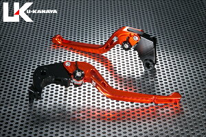 U-KANAYA ユーカナヤ GPタイプ アルミビレットレバーセット S1000R BMW ブレーキ・クラッチレバーセット ハンドル周辺パーツ ハンドル レバーカラー:オレンジ / アジャスターカラー:ブラック /