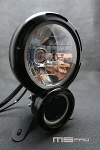 MSPRO �G���G�X�v�� 8�^�C�v�w�b�h���C�g (SCRAMBLER) SCRAMBLER CLASSIC FLAT TRACK PRO FULL THROTTLE ICON DUCATI �h�D�J�e�B �w�b�h���C�g ���Η� �d���n Headlights Body color�FBlack / COBAperture color�FWhite light / H4 Lamp Sp