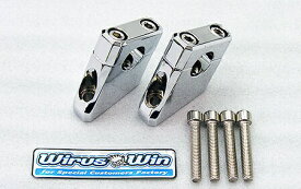 WirusWin ウイルズウィン セットバックホルダー グランドマジェスティ マグザム マジェスティ250SG03J マジェスティ250SG20J YAMAHA ヤマハ ハンドルポスト・ハンドルライザー ハンドル周辺パーツ ハンドル