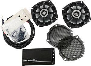 KLOCK WERKS �N���b�N���[�N�X �A���v�L�b�g TOUR PACK 1996-2013�p�yAUDIO KT KICKER TPAK96-13 [4405-0465]�z Electra Glide Ultra Classic EFI - FLHTCU 2007 2013 1996 1999 Injected I 2006 Limited FLHTK 2010 Tri FLHTCUTG 2009 �I�[�f�B�I�p