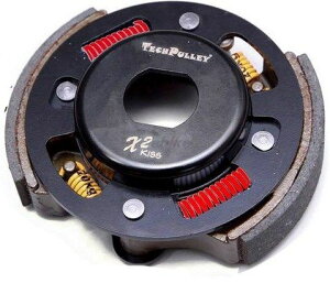 TechPulley テックプーリー X2 KISS クラッチ (アドバンス) Aタイプ 125mm DYLAN125 SH125 PANTHEON150 SH150 PS125I PS150I AGILITY125 HD125 SHARK125 PCX150 PCX125 Super 8 SMAX Like 200i Like125 GTS125i NMAX SHARK 125 汎用 スクーター駆