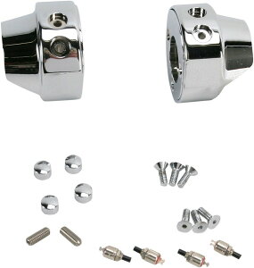 HAWG HALTERS �z�O�n���^�[�Y �X�C�b�`�A�b�V�[ 2BTN �N���� �ySWITCH ASSY CHRM [0616-0088]�z �n���h���X�C�b�`�E�X�C�b�`�{�b�N�X �n���h�����Ӄp�[�c �n���h��