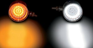 CUSTOM DYNAMICS JX^_Ci~bNX }[J[v Ao[/zCg N[ yLIGHT BILL AMB/WHT CHR [2020-0581]z LEDdELEDhXAbvp[c Η dn