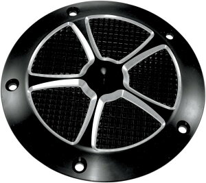 EDDIE TROTTA DESIGNS GfB[gb^fUC _[r[Jo[ STR CUT ubN TC yDERBY CVR BK [1107-0258]z HARLEY-DAVIDSON n[[_rbh\ GWp[c GW