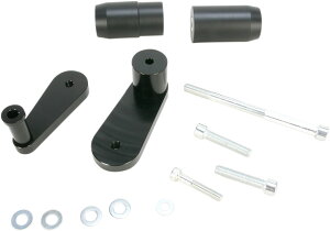 POWERSTANDS RACING �p���[�X�^���Y���[�V���O FRAME SLIDERS KAW BK [0505-1223] EX650A Ninja 650R 2006 - 2008 EX650C KAWASAKI �J���T�L �G���W���X���C�_�[�E�t���[���X���C�_�[ �t���[��