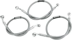 RUSSELL ���b�Z�� SS BRK LINE FRT XV1100 [09731] XV1000 Virago 1984 - 1985 1986 1999 XV700 XV750 1988 1990 YAMAHA ���}�n �u���[�L�z�[�X�E�N���b�`�z�[�X �u���[�L