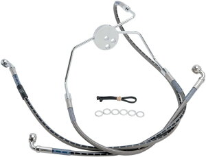 RUSSELL ���b�Z�� LINE BRK FRT UP+8 08-13FL [1741-3611] Electra Glide Classic EFI - FLHTC 2008 2013 Standard FLHT 2009 Ultra FLHTCU Limited FLHTK 2010 Road FLTR Custom FLTRX FLTRU 2011 King FLHR FLHRC Street FLHX HARLEY-DAVIDSON �n�[���[�_�r�b�h