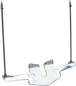 RIVCO PRODUCTS ���u�R�v���_�N�c FLAG MOUNT LICENSE PLATE [2030-0810] SPYDER 990 RT 2010 - 2014 RTS ���̑��ėp�O�����i�E�h���X�A�b�v�p�[�c �O��