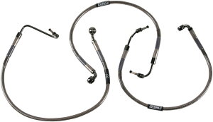 RUSSELL ���b�Z�� BRAKE LINE FRT 84-07 FLHT [1741-0436] Electra Glide - 1985 1987 Classic EFI FLHTC 2007 1984 2005 Injected I 1995 2006 Sport FLHS 1993 Standard 2003 Ultra FLHTCU 1989 1999 Street FLHX Glide-Injected FLHX-I Tour FLTC 1994 FLTCU 1988 1996