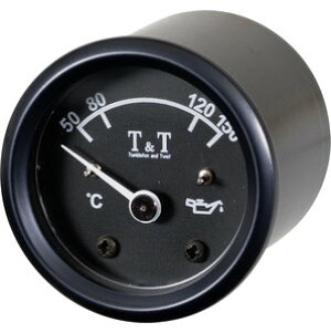 T&T eB[AheB[ OIL TEMPD GAUGE ELECTRDC BLACK v p֘A GW