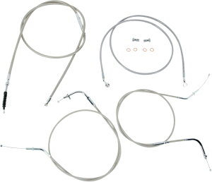 BARON �o���� �P�[�u�� ���C���L�b�g 18'VN900 �yCBL LINE KT [0650-1028]�z VN900B Vulcan Classic 2006 - 2017 VN900C Custom KAWASAKI �J���T�L ���C���[�L�b�g �n���h�����Ӄp�[�c �n���h��