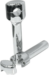 LA CHOPPERS �G���G�[�`���b�p�[�Y ���C�U�[�V�X�e�� 1' ���t�� 6' �N���[�� �yRISERS DRILLD CHR [0602-0480]�z HONDA �z���_ KAWASAKI �J���T�L SUZUKI �X�Y�L YAMAHA ���}�n �n���h���|�X�g�E�n���h�����C�U�[ 