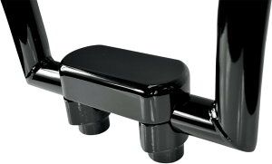 LA CHOPPERS �G���G�[�`���b�p�[�Y ���C�U�[�V�X�e�� �\���b�h�g�b�v�t�� 1.5' �u���b�N �yRISERS W/SOLID TOP 1.5'BK [0602-0613]�z �n���h���|�X�g�E�n���h�����C�U�[ �n���h�����Ӄp�[�c �n���h��
