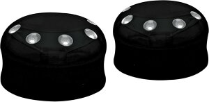 COVINGTONS �R�r���O�g�� �A�N�X���L���b�v �f�B���v�� �u���b�N FLST 2003-2017�p�yCAPS AXLE DIM03-17FLHT BL [0214-0541]�z HARLEY-DAVIDSON �n�[���[�_�r�b�h�\�� ���̑��ėp�O�����i�E�h���X�A�b�v�p�[�c �O��