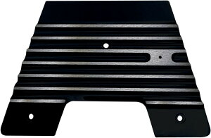 COVINGTONS �R�r���O�g�� �t���[���J�o�[ FIREWALL PLATE���f�� �t�B�� �u���b�N �yPLATE FINNED BLK [0504-0221]�z HARLEY-DAVIDSON �n�[���[�_�r�b�h�\�� �t���[��