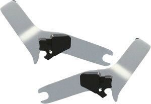 CYCLE VISIONS �T�C�N���r�W���� �T�C�h�v���[�g�f�^�b�`���u�� FLH �N���[���ySIDEPLATE D-TACH CHR [1504-0030]�z Electra Glide Classic EFI - FLHTC 2009 2013 Ultra FLHTCU Limited FLHTK 2010 Road FLTR Custom FLTRX FLTRU 2011 King FLHR