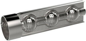 KHROME WERKS N[[NX obt F^2.125EA yBAFFLE EXHAUST F/2.125EAz obtECi[TCT[ }t[