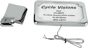 CYCLE VISIONS �T�C�N���r�W���� �i���o�[�v���[�g�}�E���g �����v�t�� 1991-05 FXD �yMOUNT LP W/LT 91-05 [2030-0326]�z HARLEY-DAVIDSON �n�[���[�_�r�b�h�\�� �T�C�h�i���o�[�L�b�g �O��