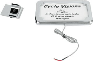 CYCLE VISIONS �T�C�N���r�W���� �i���o�[�v���[�g�}�E���g �����v�t�� 2005-17 XL �yMOUNT LP W/LT 05-17 [2030-0330]�z HARLEY-DAVIDSON �n�[���[�_�r�b�h�\�� �T�C�h�i���o�[�L�b�g �O��