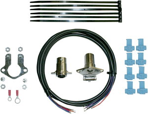 KHROME WERKS �N���[�����[�N�X �g���[���[���C���[�n�[�l�X �R�l�N�V�����t�� 1980-96�p �yHARNESS TRLR W/CONN 80-96�z ���̑��n�[�l�X �X�C�b�`�E�n�[�l�X�֌W �d���n