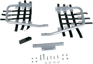 DG PERFORMANCE f[W[ptH[}X X`[ ito[ Vo[/ubN RAP 350 ySTEEL NERF SIL/BK [0530-0271]z YFM350 Raptor 2004 - 2006 YFM350R 2005 2011 YAMAHA }n GWK[h t[