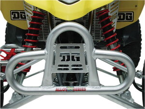 DG PERFORMANCE �f�[�W�[�p�t�H�[�}���X �t�����g�o���p�[ Z250 �yALLOY FRT BMPR [D55-6105]�z LT-Z250 Quad Sport Z 2004 - 2009 SUZUKI �X�Y�L ���̑��O�� �O��